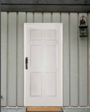 Acero blanca 6 paneles